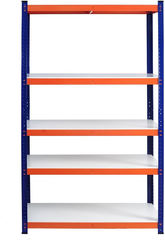 Heavy Duty Garage Storage Shelves, 5-Tier Adjustable Metal Shelving Unit by AMZSTAN