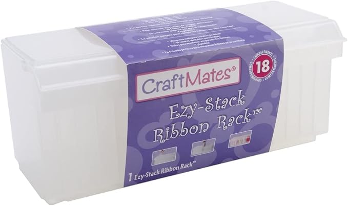 Craft Mates Bead Organizer and Plastic Storage Containers by CRAFTMATES