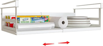 Expandable Under Cabinet Shelf Organizer by SHINEWON