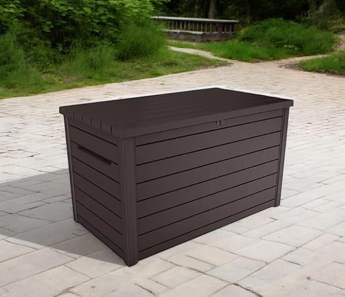 230-Gallon XXL Deck Storage Box Outdoor Patio Container - Image 3