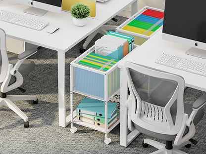 Sbanmao Rolling File Cart, Mobile File Cabinet - Image 2