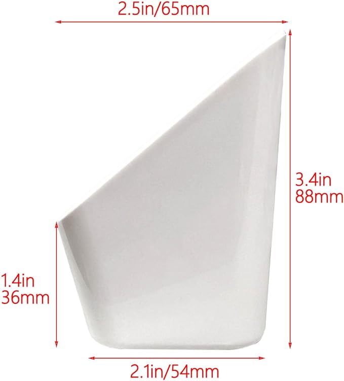 Aiwaiufu 14“ Kitchen Sink Front Trays Tip Out Tray Set Polymer Plastic White – - Image 3