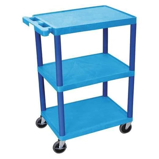 LUXOR BUSTC222BU Multipurpose Utility Cart by LuxorWorkspaces