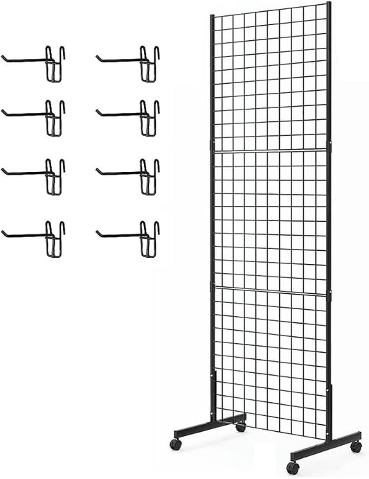 Eastern Tree 1 Pack 2'x 5' Three Pieces Gridwall Panels Stand by EasternTree