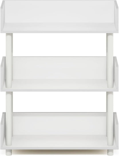 Furinno Turn-N-Tube 3-Tier Display Shelf, Storage Shelves, Book Shelf, Open - Image 7