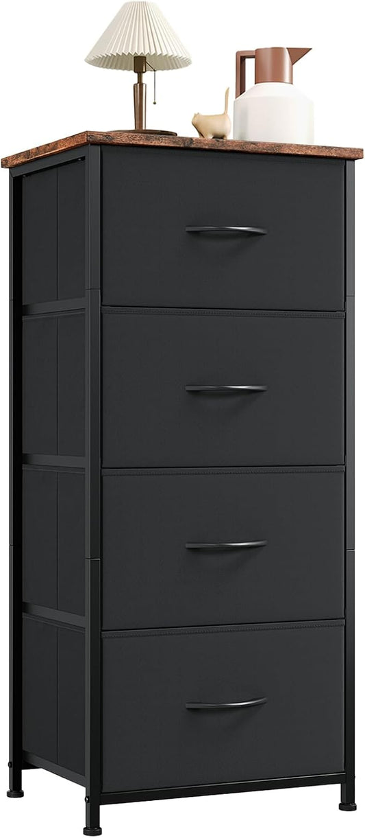 Somdot Dresser for Bedroom, 4 Drawer Storage Cabinet, Closet Organizer | Tall by Somdot