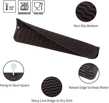 Silicone Dish Drying Mat for Multiple Usage, Easy clean, Eco-friendly, - Image 3