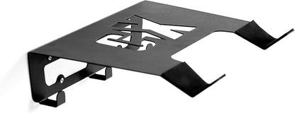 Bike Wall Mount Rack with Gear Hooks – Horizontal Bike Rack shelf- Bicycle by Unknown