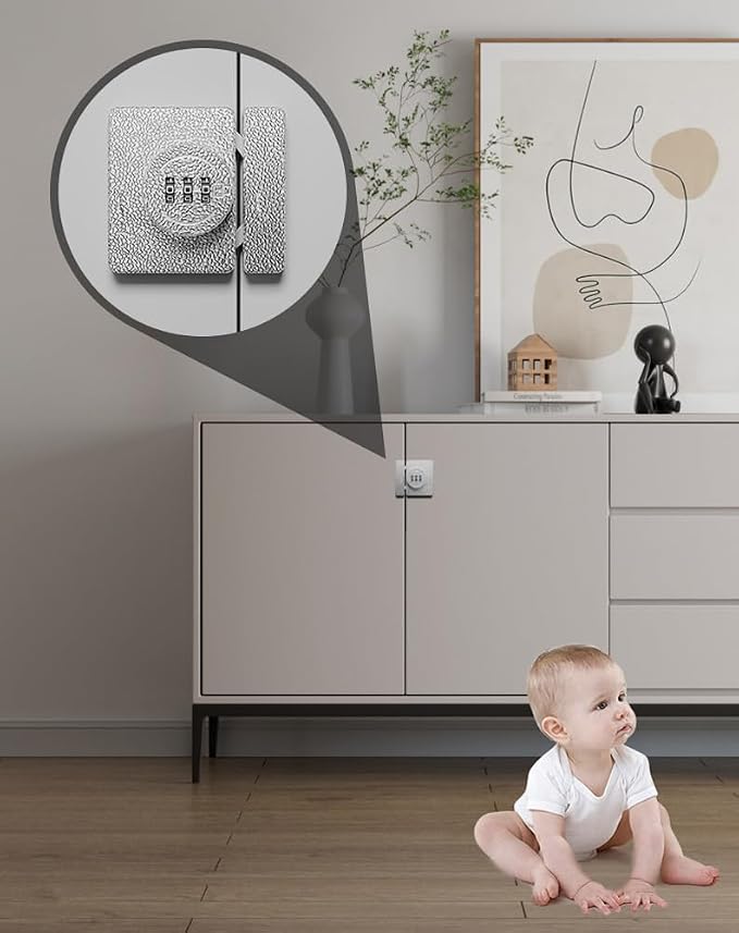 ETEKJOY Keyless Cabinet Lock 3-Digit Combination - Image 4