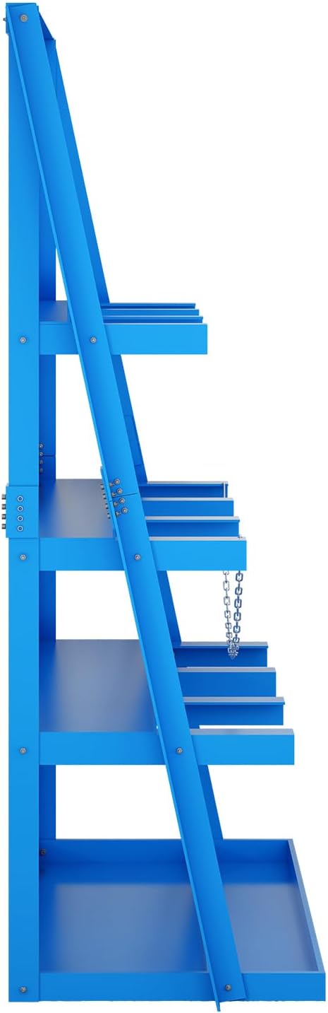 Vertical Bar Rack, 3000 Lbs Weight Capacity, Steel Bays Long Parts Storage Rack - Image 2