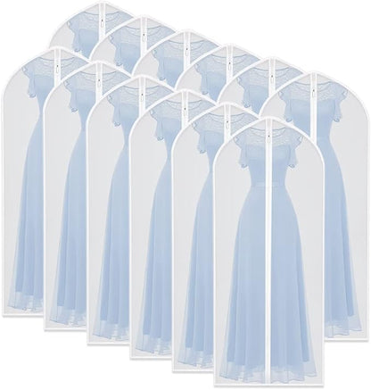 Dress Bags for Hanging Clothes Breathable Suit Bag Covers by HomeClean