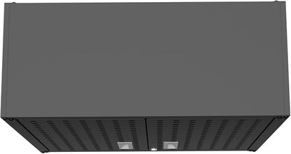 Manhattan Comfort Fortress Storage Units, Charcoal Gray - Image 11