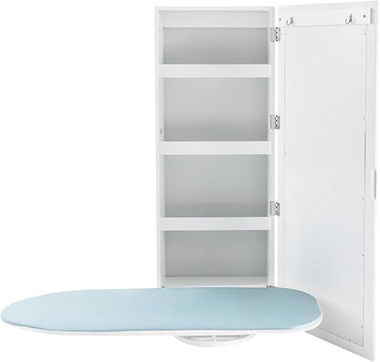 Wall-Mounted Ironing Board Cabinet by Unknown