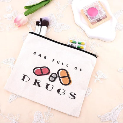 YangQian Medicine Storage Bag for Travel Medication Pouch Gifts for Women Nurse - Image 7