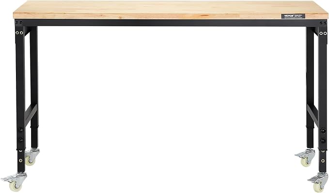 VEVOR Adjustable Workbench, 60 Inch Work Bench - Image 11