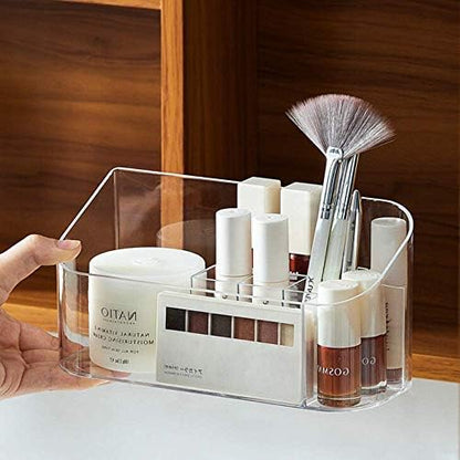 SUNFICON Makeup Tray Holder Organizer Cosmetic Display Case Tabletop Desktop - Image 7