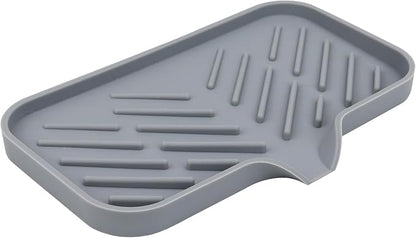 Yasmen Silicone Bathroom Soap Dishes, Sink Sponge Holder by YASMEN