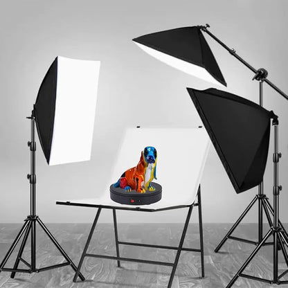 JAYEGT Motorized Rotating Display Stand，180 Lbs Load，360 Degree Electric - Image 7