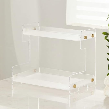 Bathroom Organizer Countertop, 2 Tier Bathroom Counter Organizer Kitchen Spice - Image 6