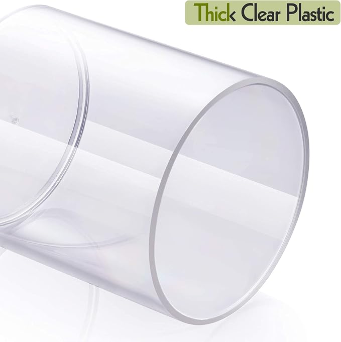 AOZITA 6 Pack Acrylic Qtip Holder Dispenser - Image 9