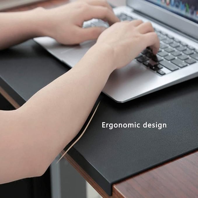 Office PULeather Desk Pad, Writingmat - Image 4