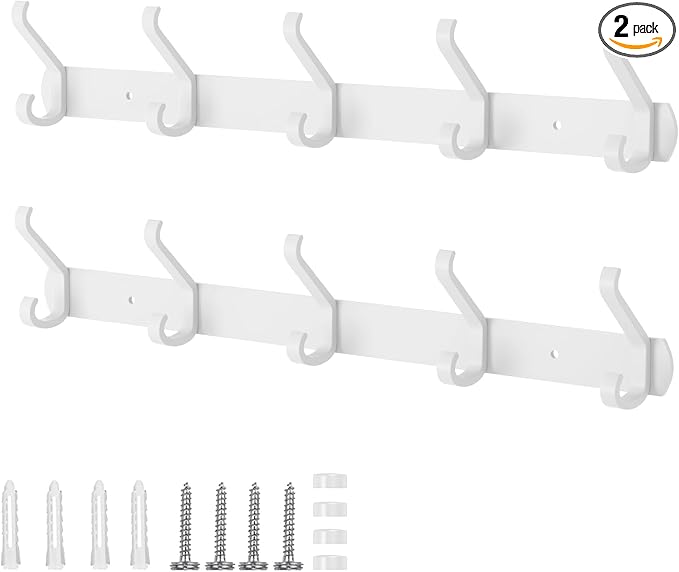 Coat Rack Wall Mount, 17.3 in Wall Hooks by Unknown