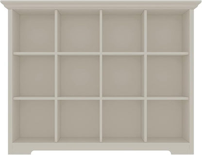 Wooden Cube Bookcase with Base - Image 7
