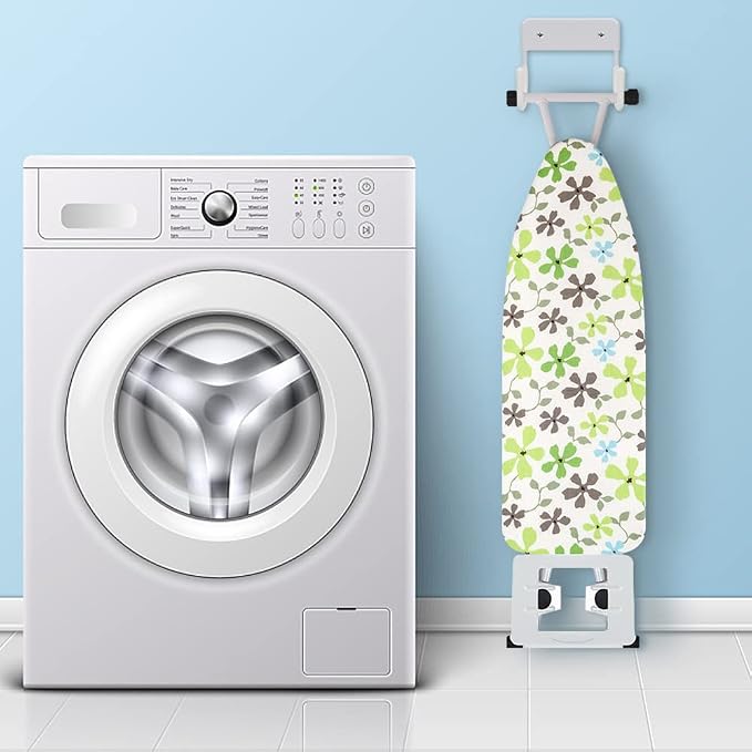 Ironing Board Hanger Wall Mount Ironing Board Holder Organizer Wall Rack - Image 2