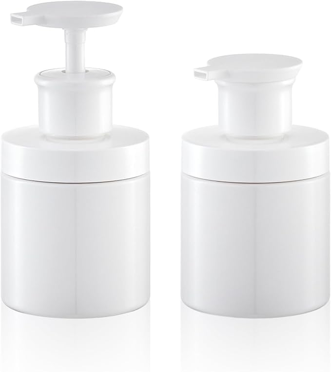 Lulupack Pump Bottle Dispenser for Soap - 8 oz Plastic Empty Container for by Befragrancemate