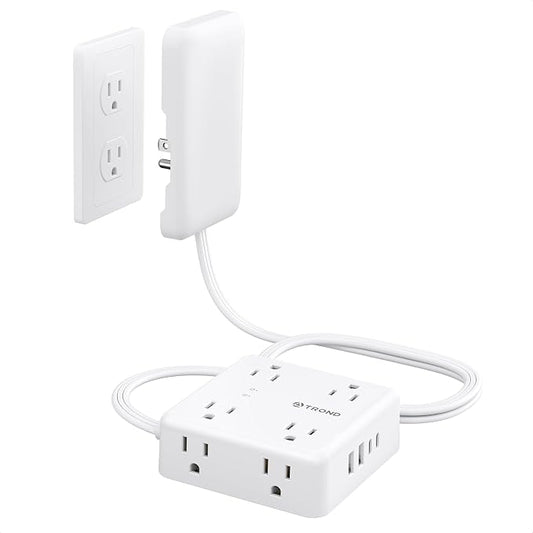 TROND Power Strip with Outlet Cover by TRONDOfficial