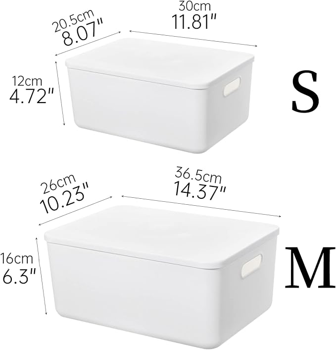 Plastic Storage Baskets Bins Boxes - Image 6