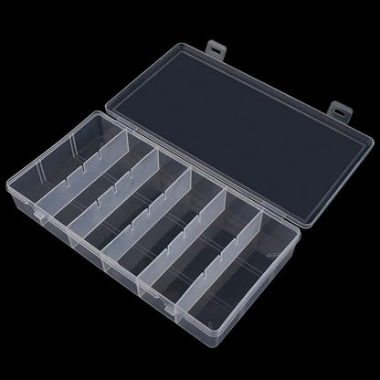 clear visible plastic storage box cosmetic tools storage box makeup tools - Image 3