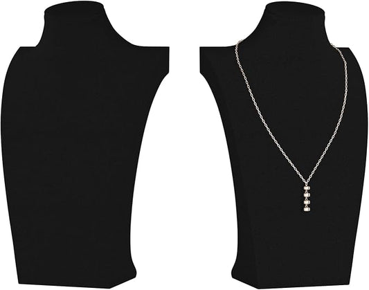 Necklace Bust Display Stand, Necklace Holder, Pendant Chain Necklace Organizer by KunGe