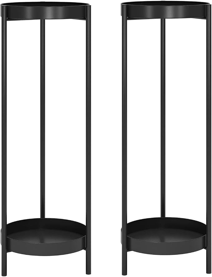 2 Tier Metal Flower Plants Holder, by Fashionoda
