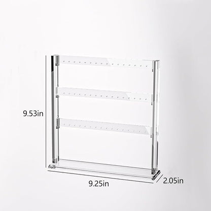 Coward Acrylic Earring Holder Stand, Tabletop Earring Jewelry Easel Display - Image 7