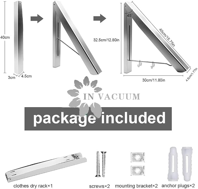 IN VACUUM Clothes Drying Rack, Laundry Racks - Image 6
