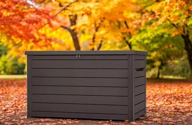230-Gallon XXL Deck Storage Box Outdoor Patio Container - Image 2