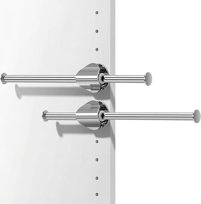 INMAKER Valet Rod for Closet Slide out | Pull out to 9.5" Hanger Rod for ≥12" by INMAKER