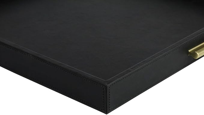 HofferRuffer Elegant Decorative Serving Tray, Coffee Table Serve Tea, Coffee or - Image 8