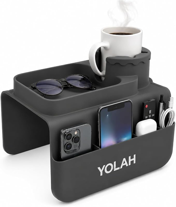 YOLAH Non-Slip Silicone Couch Cup Holder - Image 9