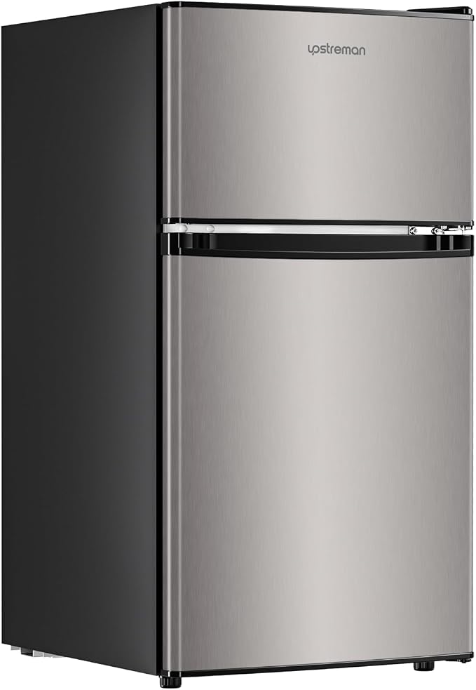 Upstreman 3.2 Cu.Ft Mini Fridge by Upstreman