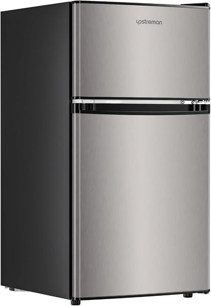 Upstreman 3.2 Cu.Ft Mini Fridge by Upstreman