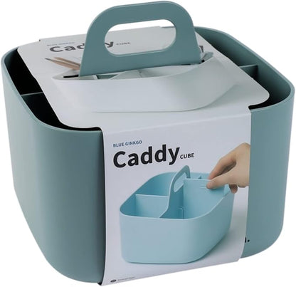 BLUE GINKGO Small Stackable Organizer Caddy – Korean-Made Portable Tote by BLUEGINKGO