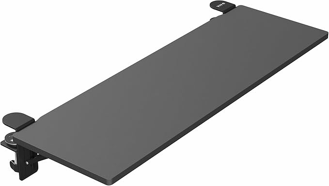 VIVO Black Clamp-on 36 x 12 in Desk Extender, DESK-EXT36 | Foldable, Wrist by Unknown