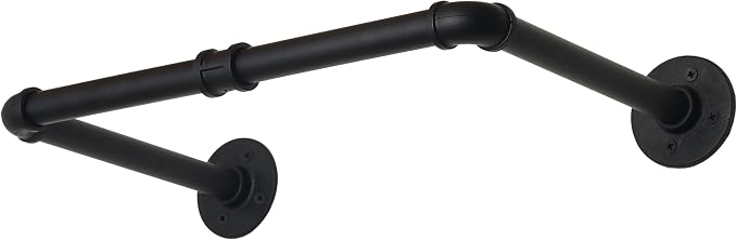 WEBI Clothing Rack Wall Mount, Heavy Duty Iron Garment Rack Bar, Retail Display - Image 7