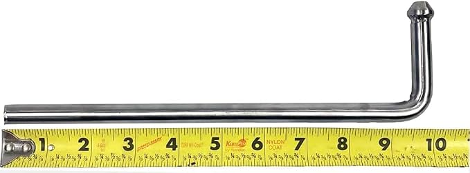 4 pcs Universal Swinging 10" Stainless Steel Exhaust Hanger 0.47" Rod Weld On - Image 3