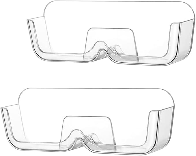 2pcs Eyeglass Holder Wall Mount, Sunglasses Storage Organizer, Glasses Holder by NaYiissi
