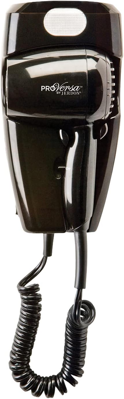 Jerdon Wall-Mount Hair Dryer by Jerdon