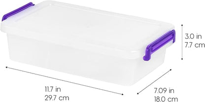 IRIS USA 3 Qt. Plastic Craft Storage Container Bins - Image 5