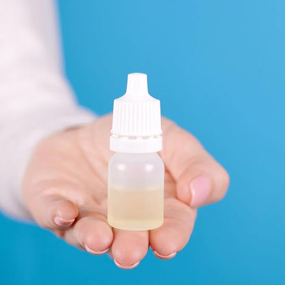 10PCS White Plastic Empty Squeezable Dropper Bottles Portable Eye Liquid Small - Image 6